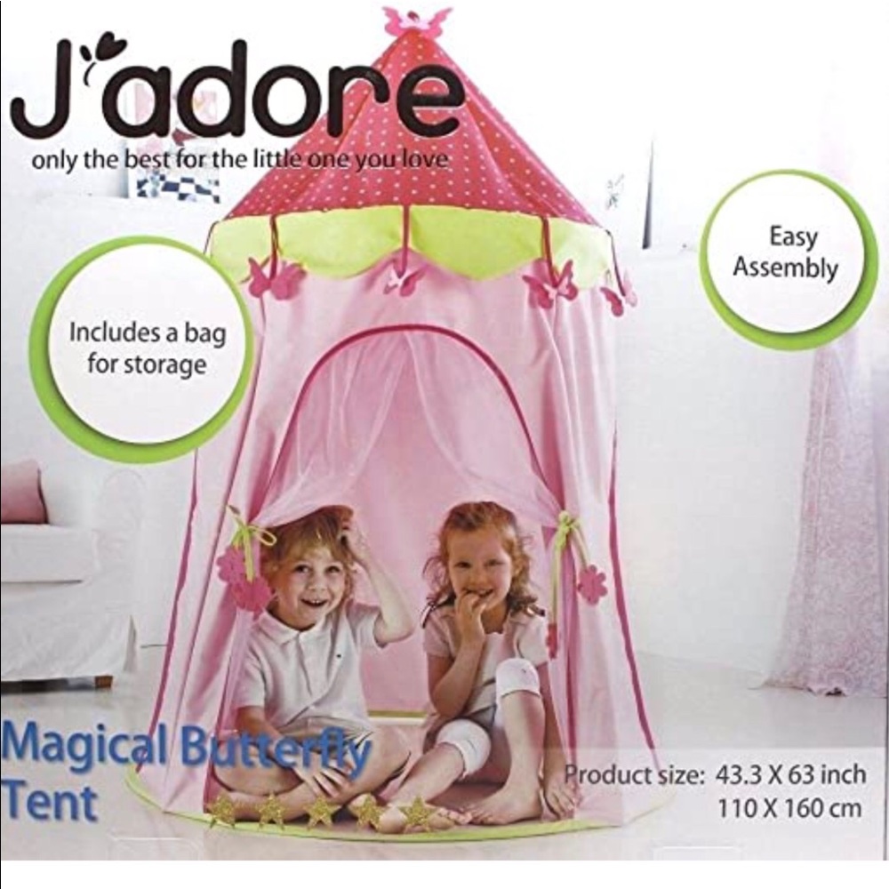 J'adore Magical Butterfly Tent, 3+